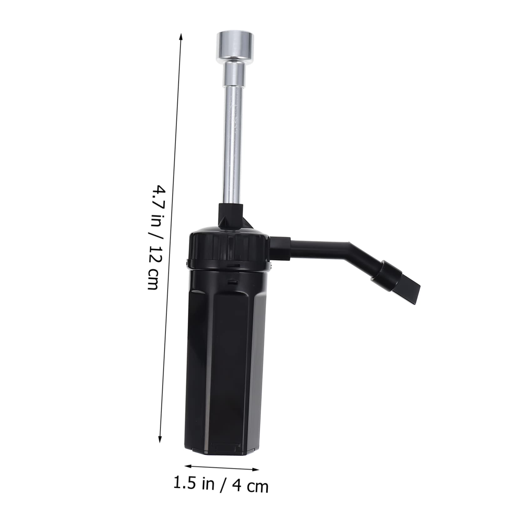Plastica e Acciaio Inox Affumicatore Portatile, Riutilizzabile, Leggero, Versione a Batteria Secca, per Alimenti, per Cucina e Casa
