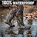 GIEESHIELD Breathable Insulated Next Camo G2 Warm Hunting Boots with Versatile Design - Durable Construction 6mm Neoprene Waterproof Rubber Boots for Men and Women
