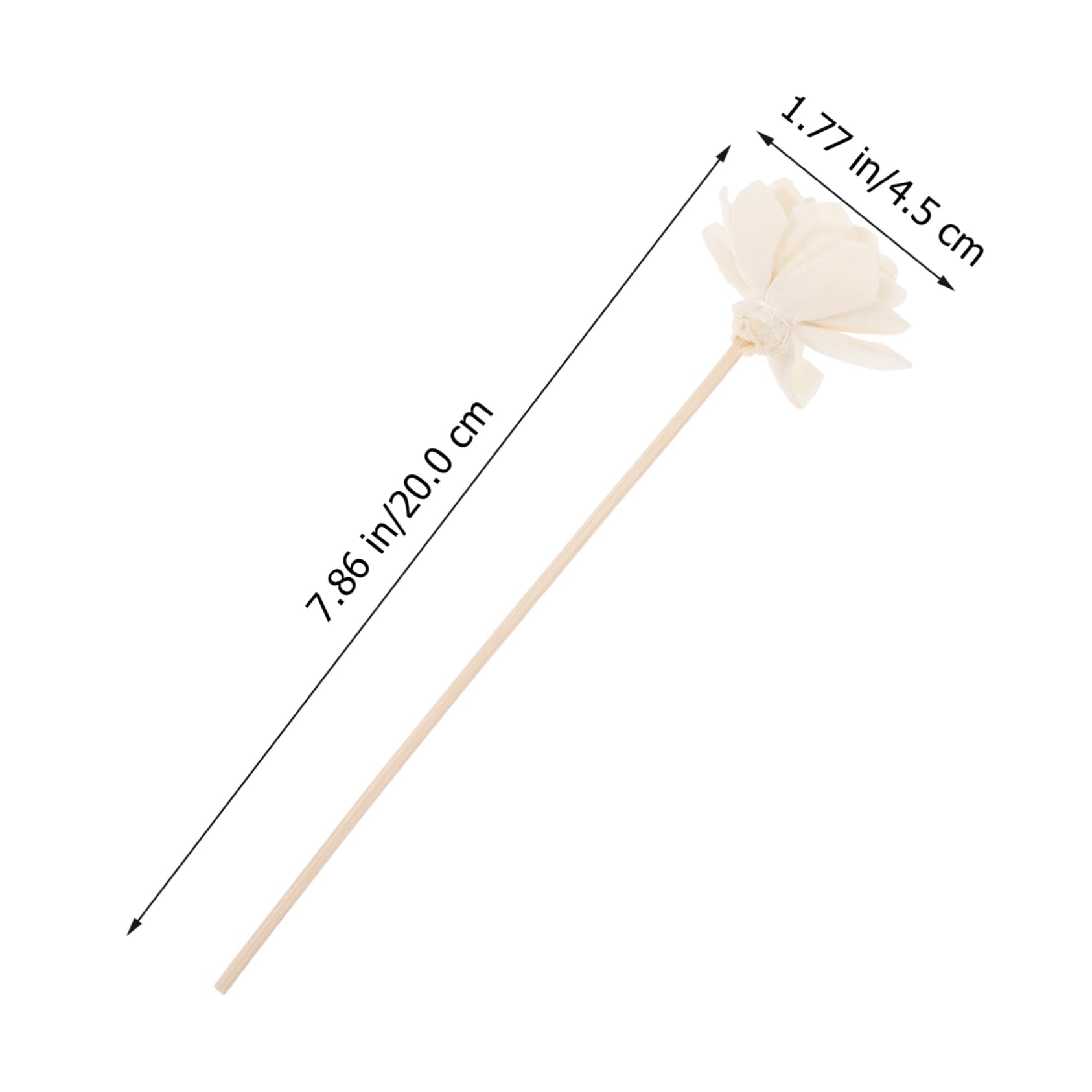GALPADA 30stücke Duftstäbchen Dahlien Für Aromatherapie Dekorative Diffuser-Sticks Für Zuhause Natürliche Raumdüfte Und Entspannende