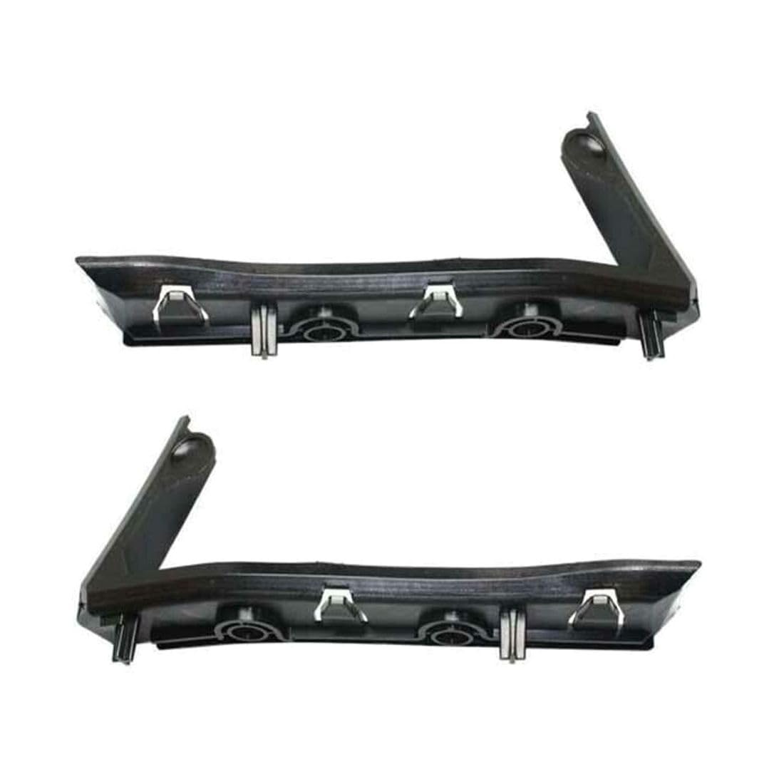 Guncmte Front Bumper Retainer Mounting Bracket Set Pair Plastic for Chevy for Avalanche 2008-2013 for Tahoe 2008-2014 for Suburban 1500 2008-2014 for