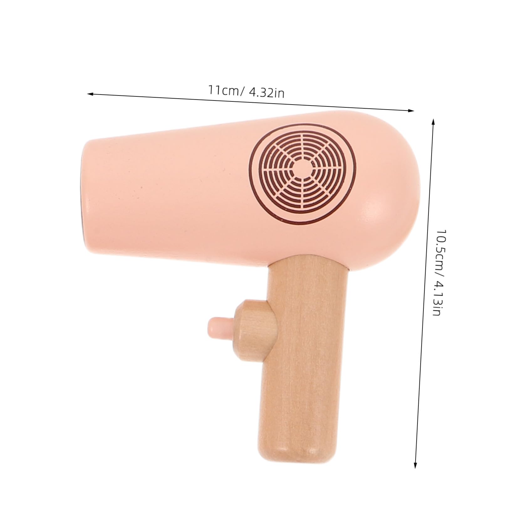 FRCOLOR Set di Giocattoli da Trucco per Ragazzo Ragazza in Legno, Giocattolo Toeletta Bambina Stile Principessa, Design Realistico per Gioco di Ruolo Creativo e Sicuro