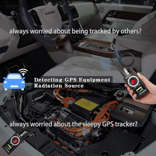 Image of DEATTI K18 Anti Spy Detector for RF Signal Scanner Device, Hidden Camera, Bug, GPS Tracker, Camera Finder (DECM40)
