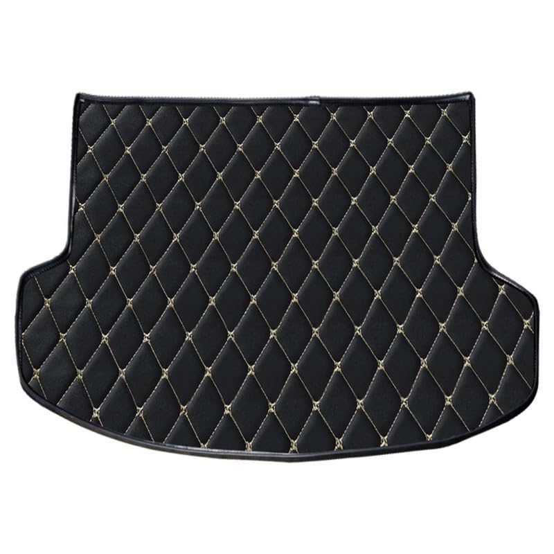7D Car Trunk/Boot/Dicky Mat for Mahindra 3XO PU Leatherette 7 Layer Protection Anti Skid Car Accessories Black