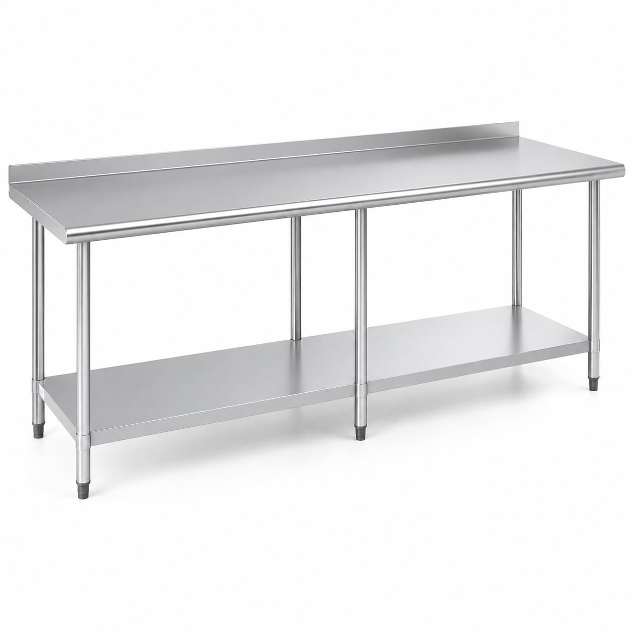 24 x 96 Inch Stainless Steel Work Table by Glownary – Steel, Silver, Model 522etsg24962