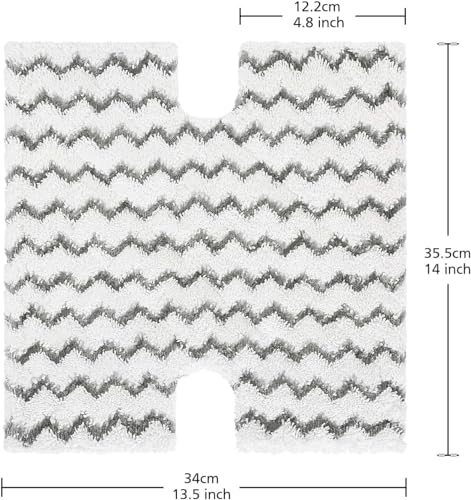 image for iSingo 4 Pack Steam Mop Pads Replacement for Shark Lift-Away Pro & Sha