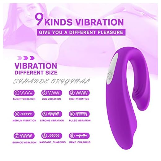 Motor doble masajeador de silicona JOUR con control remoto: 9 tipos de modo de vibración e irritante para la mujer, hombre (púrpura)