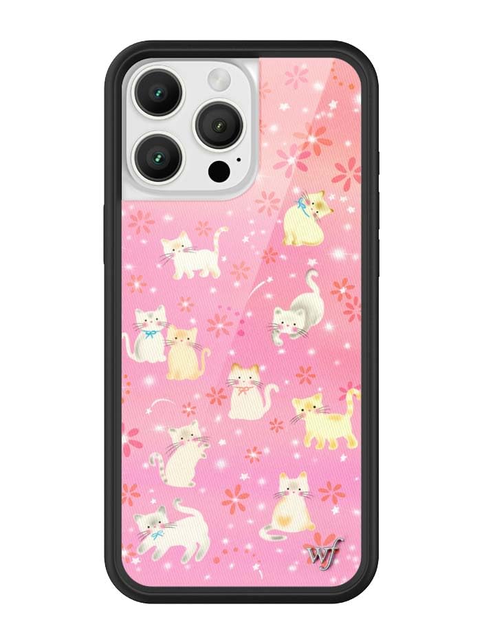 Image of Wildflower Cases - Compatible with iPhone 16 Pro Max | Protective Black Bumper, 6.5ft Drop Test Certified, Women Owned Small Business | Claire Drake Collab