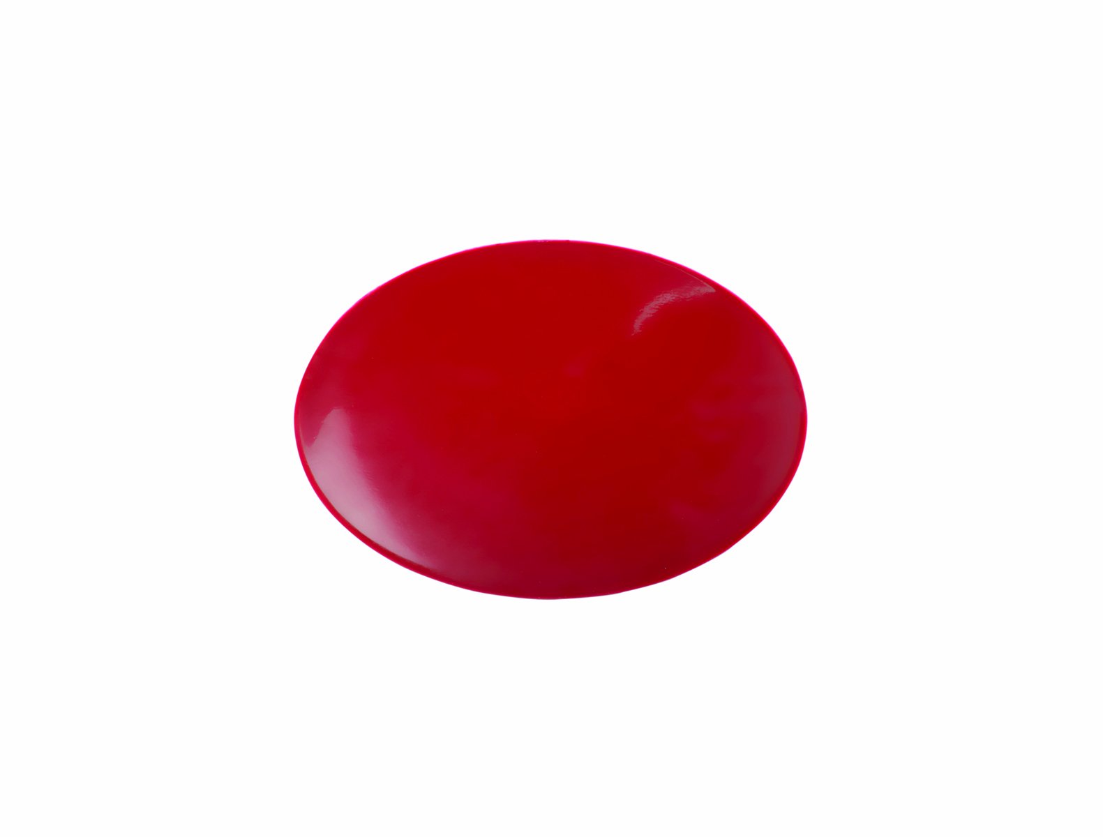 Dycem 50-1595R Non-Slip Circular Pad, 5-1/2" Diameter, Red