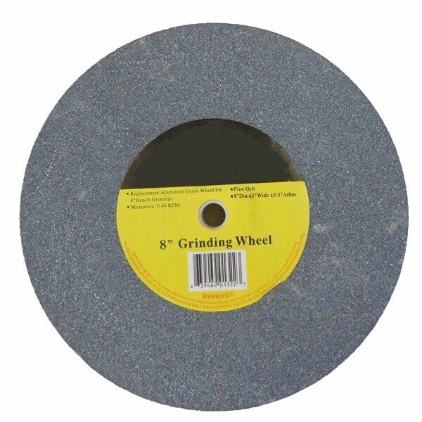 for Replacement 8" Round Grinding Stone Wheel for Electric Power Bench Grinder