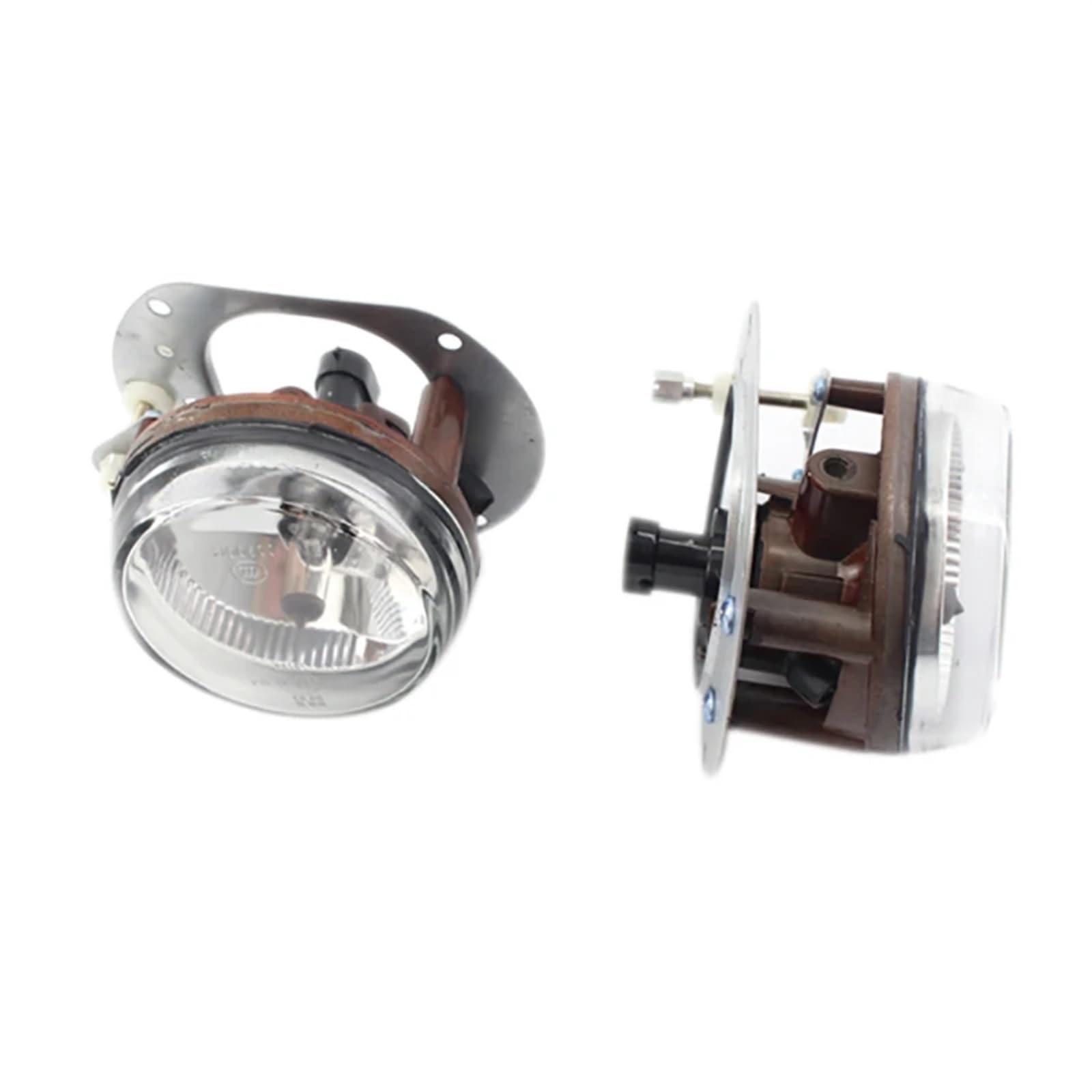 MEIZIYU 2Pcs Halogen Fog Lamp Fit For Mercedes-Benz W204 W216 R230 W164 W251 2048202156 2048202256 With Bulb Front Bumper Lamp Fog Light światła do jazdy dziennej do samochodów