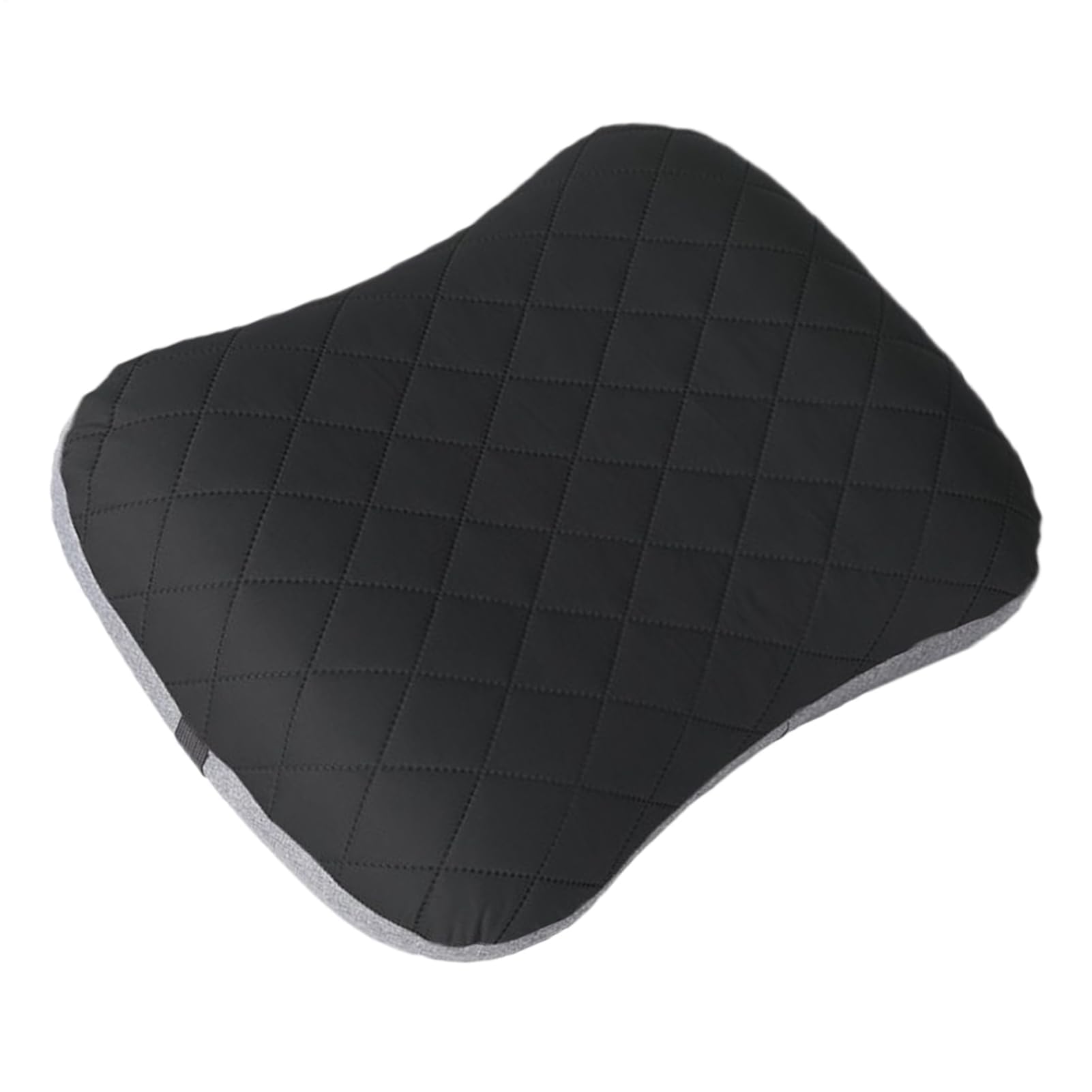 Almohada de apoyo lumbar inflable, cojín lavable para viajes, aviones, coches, camping y uso al aire libre – para hombres y mujeres
