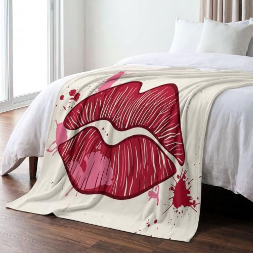 Manta polar de microfibra Graffiti Pop de 130x150 cm lavable 3