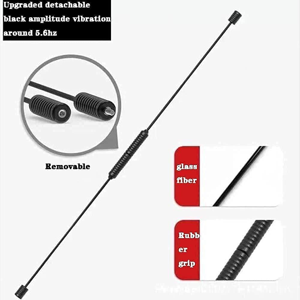 Swing Stick Fitness Asta elastica speciale per il fitness Barra per esercizi per il corpo totale, bastone parallelo addominale multifunzionale per l'allenamento muscolare, barra per tremore per l'home