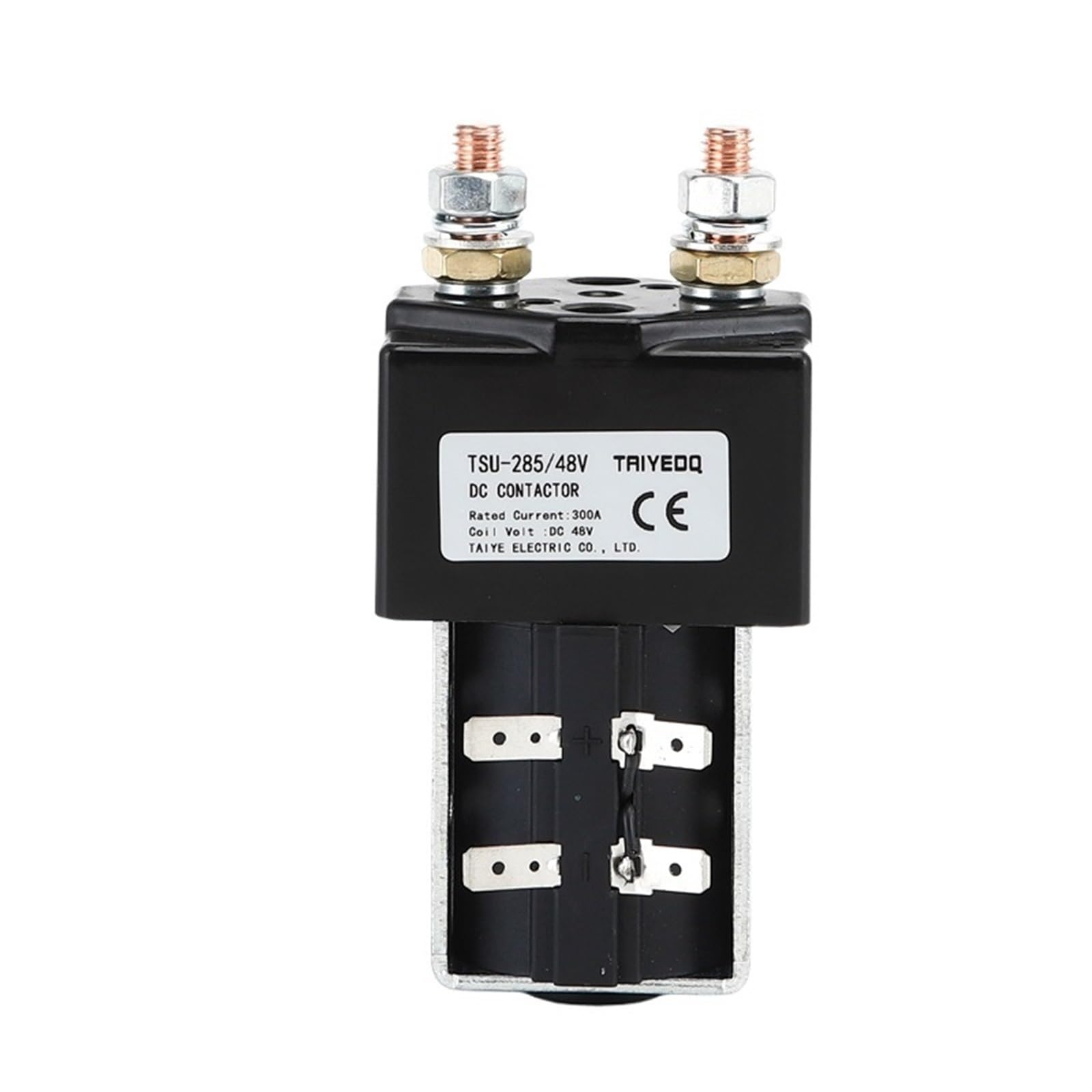 QEFHSVVZE 300A Contactor 12VDC 24V 36V 48V 60V 72V Use for Engineering Machinery Battery Car Electric Forklift DC Contactor(60v)