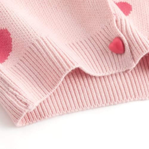 Image of Curipeer Toddler Girl Sweater Cardigans, Long Sleeve Coat, 18M-9Y | Soft Warm Fabric, Spring and Fall Casual Wear, Little and Baby Girl