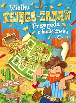 Paperback Wielka ksiega zadan. Przygoda z lamiglowka [Polish] Book
