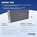 Kool Vue A/C Condenser Compatible with Chrysler PT Cruiser 2001-2010 2.4L