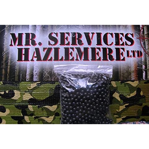 MR SERVICES HAZLEMERE LTD ASG Blaster Devil .20g 6mm Plastic BB's 1000 Approx - Black Cover