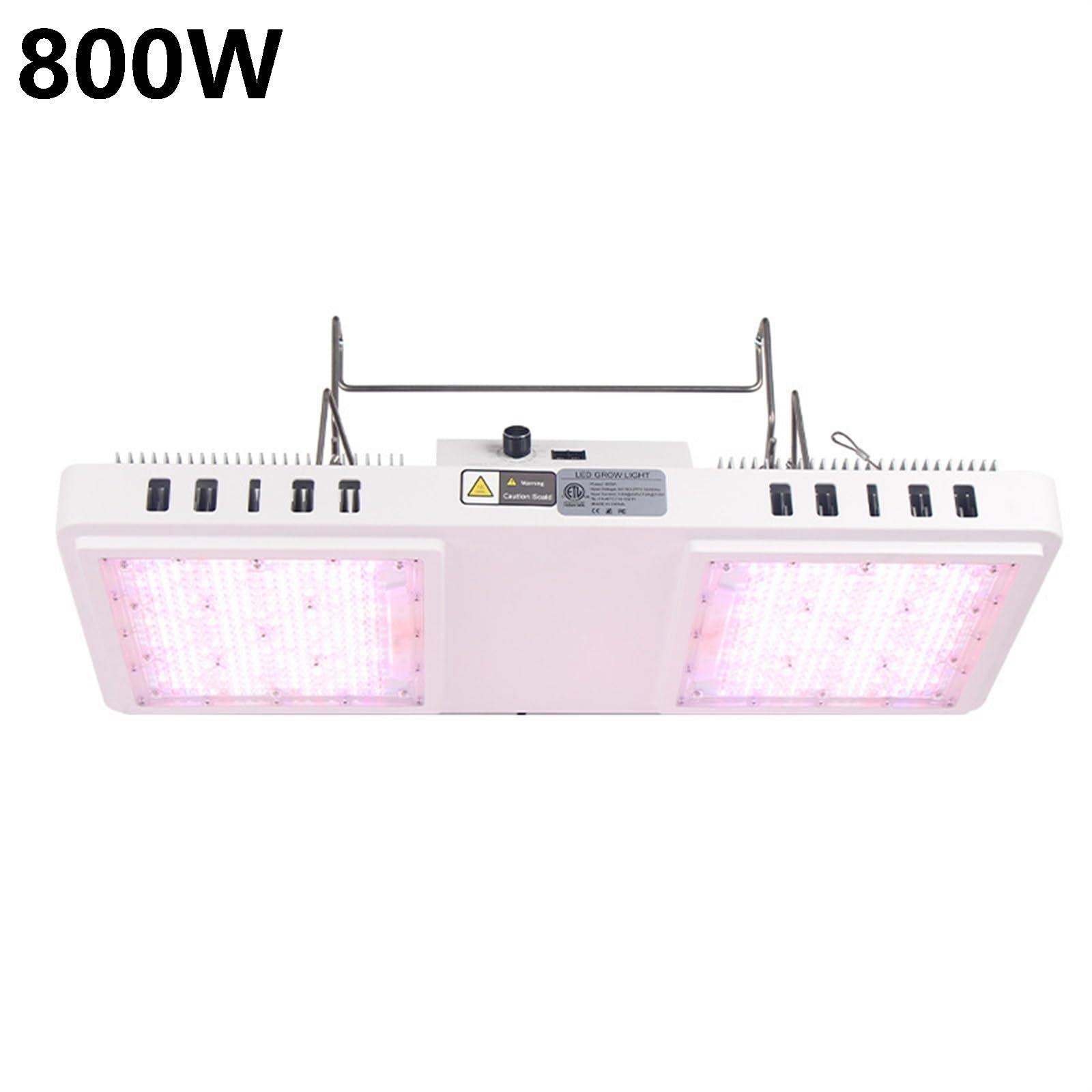 Lampe de croissance LED 650 W 28,7 x 11,8 pouces, lampe UV et IR à spectre complet, lumière du soleil for les semis, légumes fleurs,Économie d'énergie(800W)