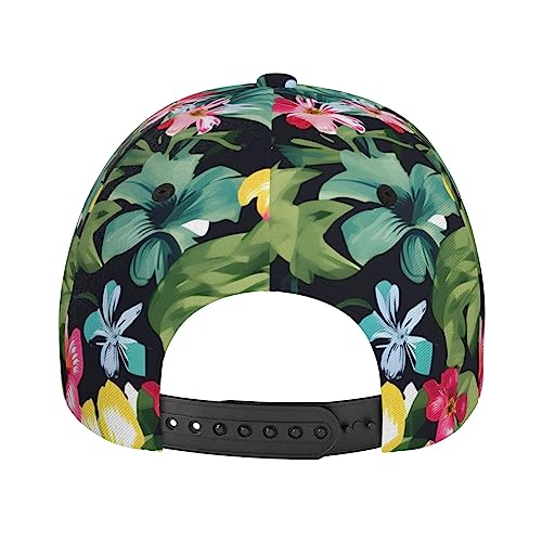 Casquette de baseball hawaïenne anti-UV avec trou queue de cheval ergonomique - 6