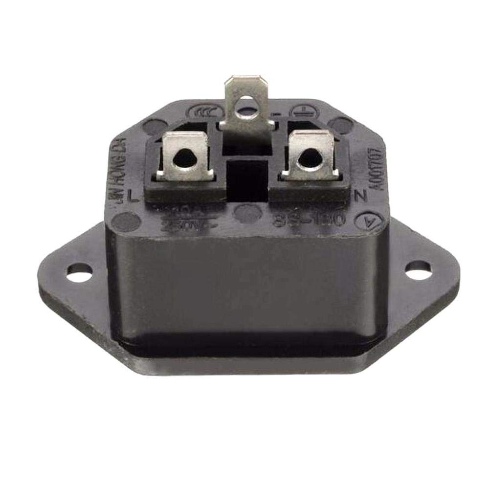 hot Selling Alibaba IEC 320 C13 Female Industrial Power Connector Socket for PDU Full Copper SS-130A