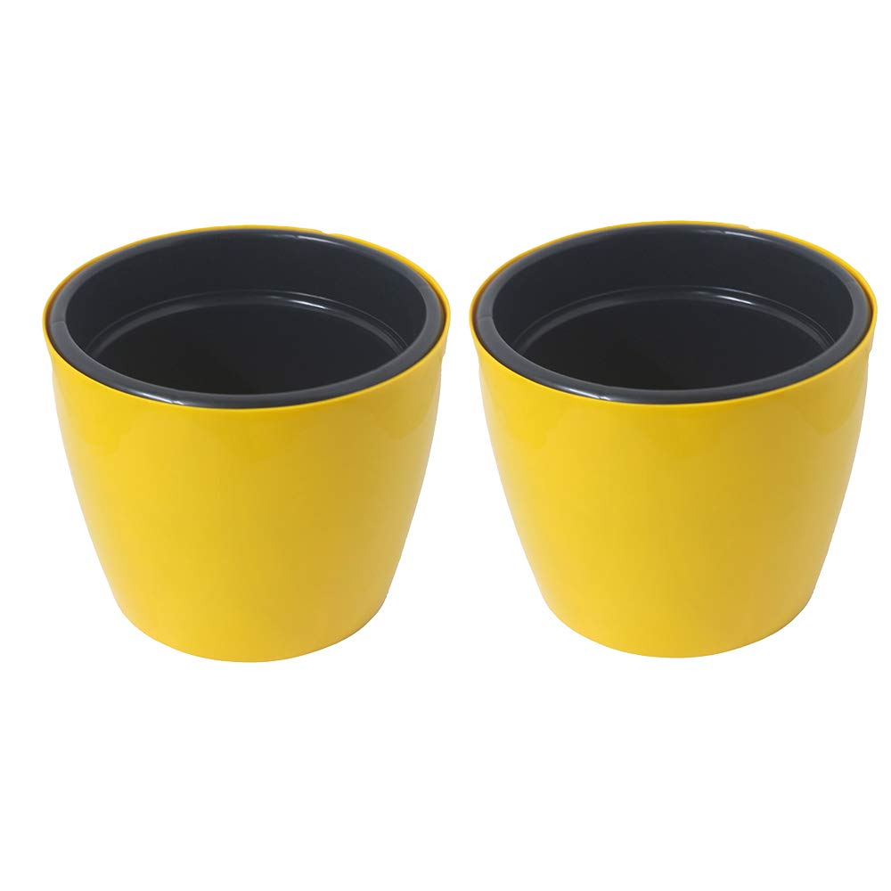 See full amazon price history chart for XILLION Self Watering Pot 9.7inch Multicolored Pot with Water Container Inside with Self Watering Cotton Wick Cord for Plants (Yellow, 2) XILLION Self Watering Pot 9.7inch Multicolored Pot with Water Container Inside with Self Watering Cotton Wick Cord for Plants (Yellow, 2) (B08SC6C7BF) Amazon Price History, Amazon Price Tracker