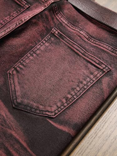 Mens Jeans Slim Fit Stretchy Streetwear Grunge Punk Rock Faded Dark Wash Skinny Jeans4