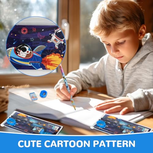 Set de 24 kits de papelería con lápices y accesorios miniatura 4