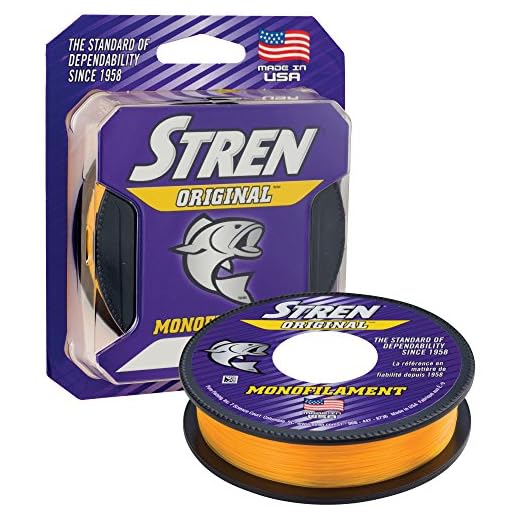 Stren Original, Hi-Vis Gold, 330 Yd, Pound Test 8