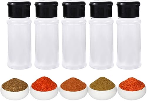 Miniatura 4 de Leadigol Tarros de sal y pimienta Botellas de condimento de plástico Embotellado de vinagre Suministros de cocina Condimento Herramientas de especias