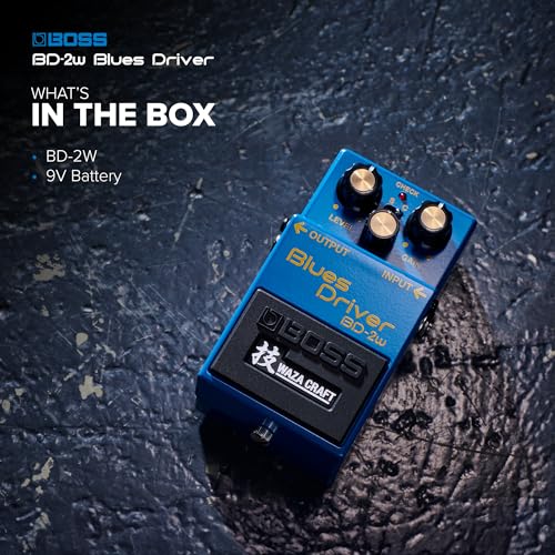 Image of BOSS BD-2W Blues Driver | Premium Waza Craft Guitar Effect Pedal with Analog Circuitry | True Reproduction of the Legendary BD-2 Blues Driver | Standard & Custom Playing Modes | 5-Year Warranty