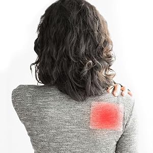 InnovaGoods – Parches de Calor Corporales Adhesivos Hotpads, Alivio y Bienestar hasta 12h, Para Espalda, Cuello, Abdomen, Material Ecológico: Hierro, Carbón Activado, Blanco