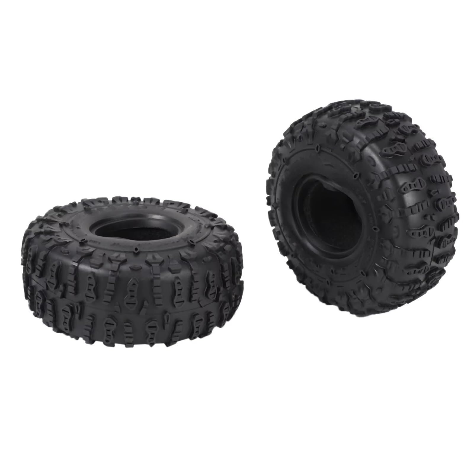 RC Car Pneumatico Ruota Compatibile con TRX4 per D90 per Axial per SCX10 II III per Redcat 1/10 RC Crawler Car 4 Pezzi 122MM 1.9 Pneumatici in Gomma Pneumatici delle Ruote