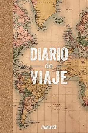Diario de viajes | cuaderno con mapas, fichas organizativas, hoja...