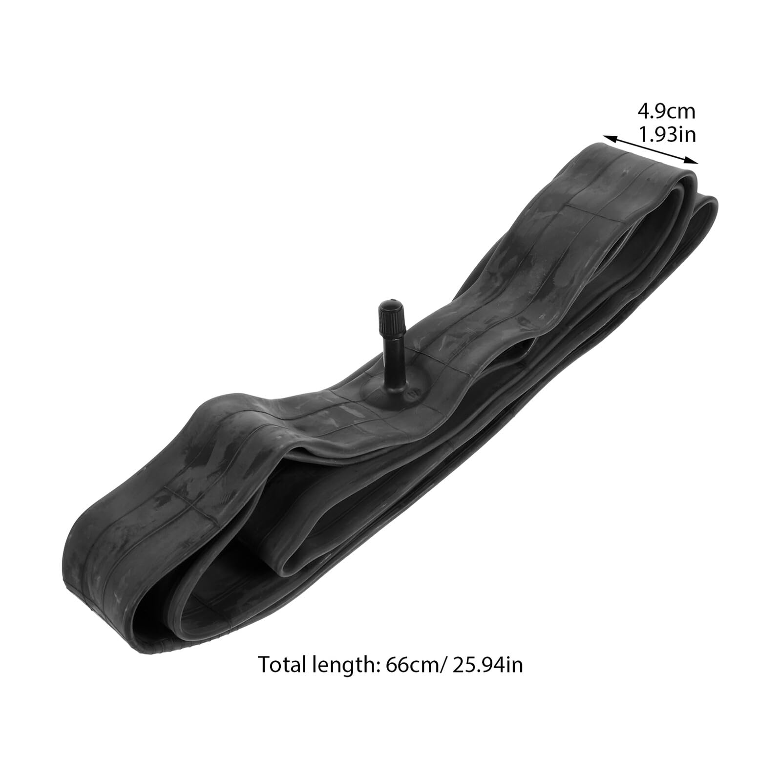 Abaodam Lot de 3 Chambres à Air pour Vélo 26 Pouces 195/2125 Caoutchouc Renforcé avec Valve Américaine Accessoires de Rechange pour Pneus de Vélo de Route et VTT Étanches et