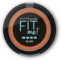 Maybelline NY Blush em Pó Fit Me Efeito Natural Poros Invisíveis, Bronze