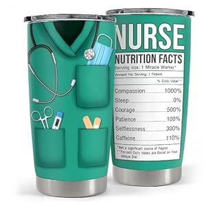 Sandjestnursetumblercupnursenutritionalfactstravelcoffeemuggift20oztumblersnursegiftsforbirthdaychristmasappreciationweeknursingschoolgraduationfornursespractitioners Urban Country Home Decor Sandjest nurse tumbler cup nurse nutritional facts travel coffee mug gift 20oz tumblers nurse gifts for birthday christmas appreciation week nursing school graduation for nurses practitioners urban country home decor