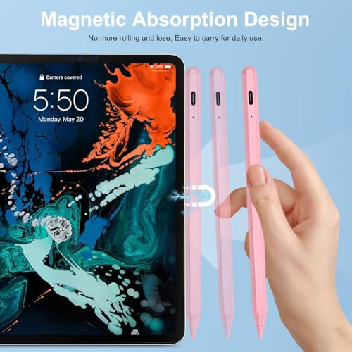 Image of BLEBLE Stylus Pen for iPad Apple: Fast Charge for iPad Pencil Apple Pen with Palm Rejection Tilt Sensitivity