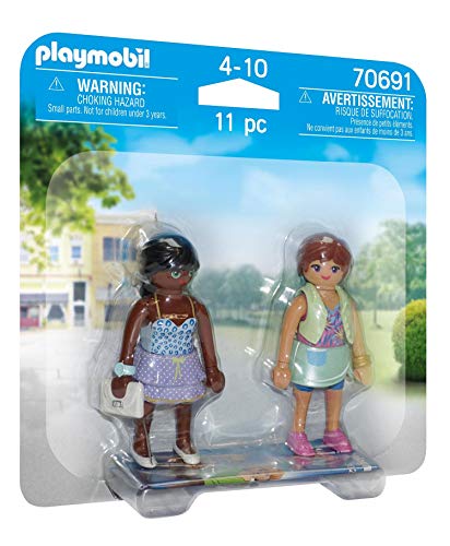 PLAYMOBIL City Life 70691 DuoPack Shopping-Girls, Ab 4 Jahren