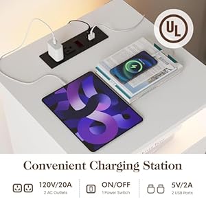 Royalcraftfarmhousenightstandsetof2whitenightstandwithledlightsandchargingstationbedsidetablesetof2withstorageanddoorwoodnightstandforbedroomhomeofficewhite Urban Country Home Decor Royalcraft farmhouse nightstand set of 2 white night stand with led lights and charging station bedside table set of 2 with storage and door wood night stand for bedroom home office white urban country home decor