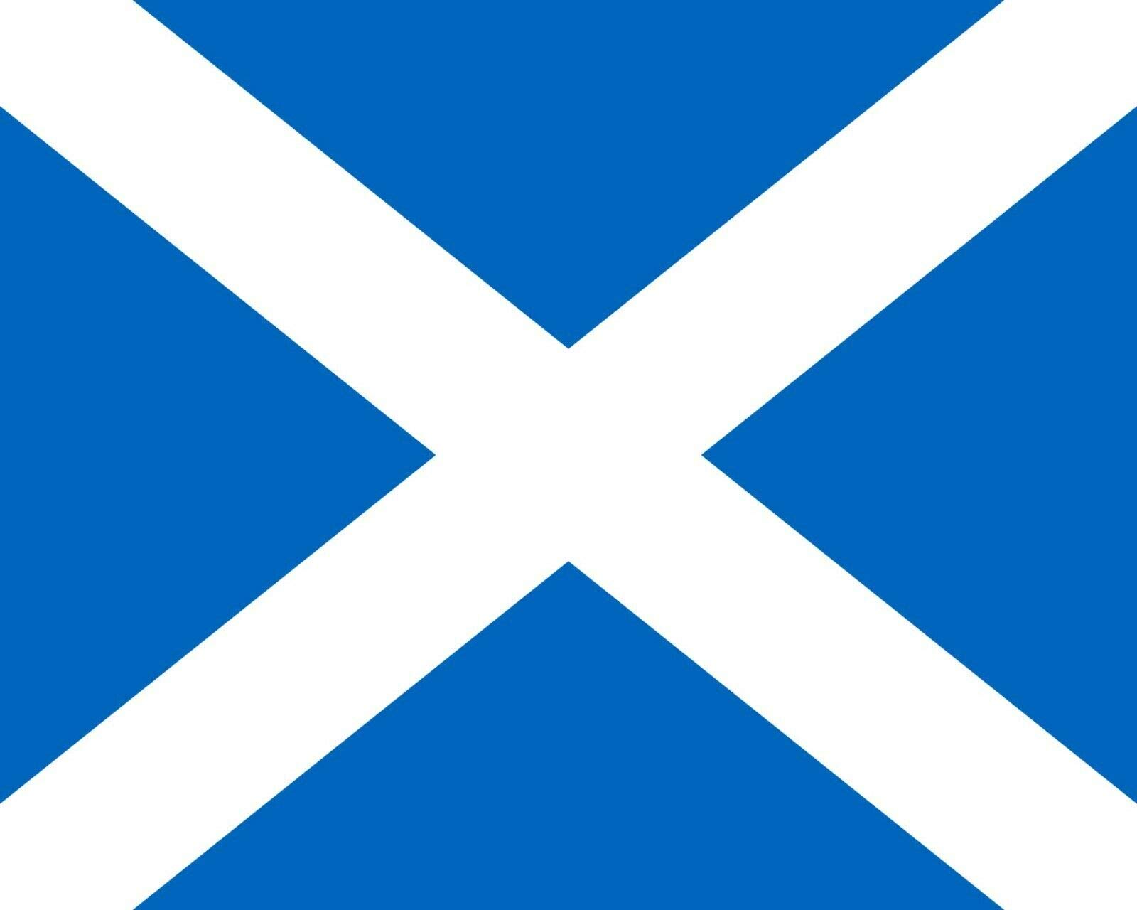 Kueprae A141 Scotland Scottish Flag Glasgow Edinburgh Metal Plaque Tin Wall Sign,8 X 12 Inch