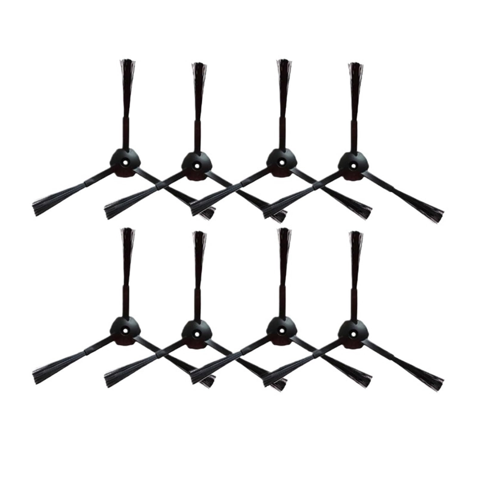 Qlmxjvzhkcn 8Pcs Robot Side Brush，Compatible For Ilife，V2 V9 V9 Pro A12 Pro A30 Pro V5s Plus Vacuum Cleaner Accessories(8Pcs)