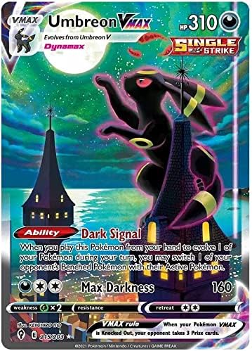 Titan Cards Umbreon VMAX 215/203 Alt. Art Pokemon Card (SWSH ...