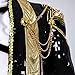FENGLONG-YB Rumi Mira Zoey Costume Cosplay Golden For Girls Women With Wigs Halloween Top Pants Full Set Outfit