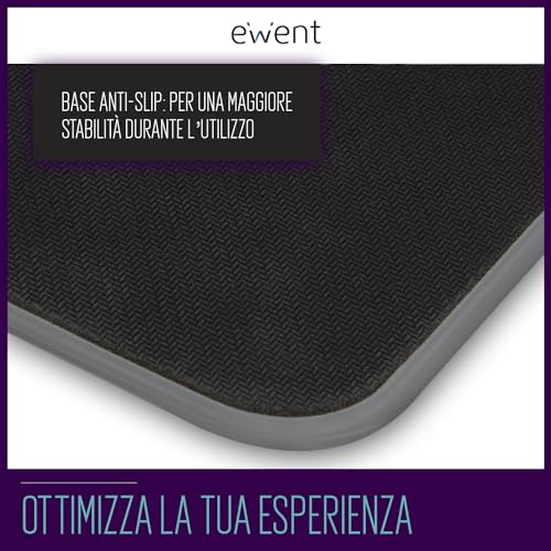 PL3341 Tappetino Mouse Gaming RGB, Tappetino per Mouse da Gioco, 11 Effetti Luminosi, Superficie Ottimizzata per Mouse Gaming Laser e Ottico - Mousepad - Immagine 3