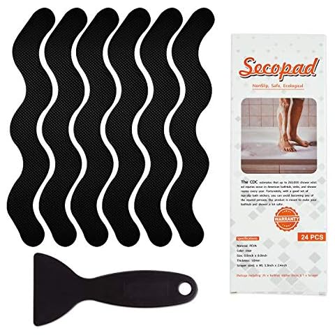 Secopad - Pegatinas antideslizantes para bañera Cover