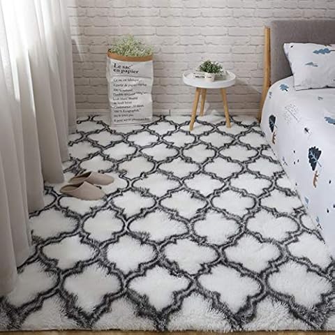 Tinyboy-hbq Tapis Moelleux Blanc 80x200cm Cover