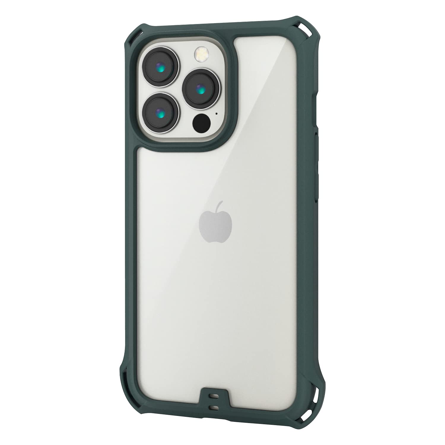 Amazon.co.jp: エレコム iPhone 13 Pro 3眼 ハイブリッドケース 耐衝撃