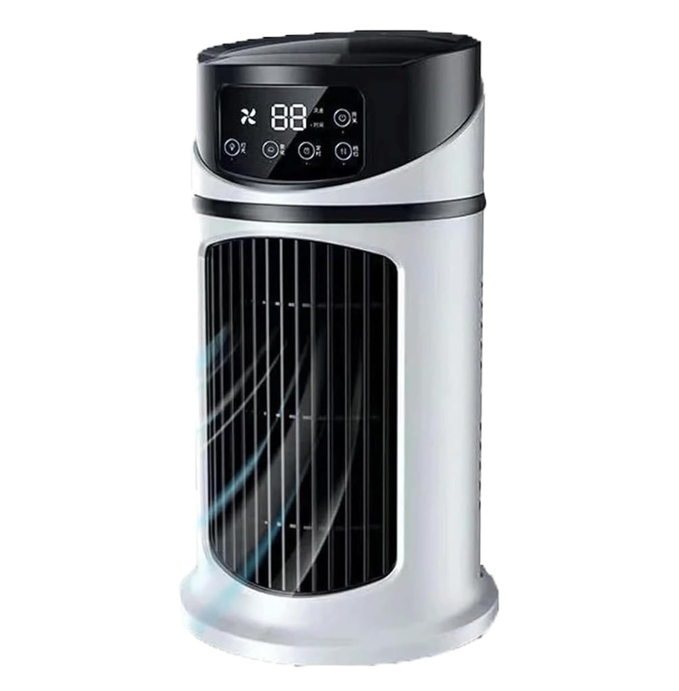 Ventilateur portable camping climatiseur brumisation d'humidification chambre 6H