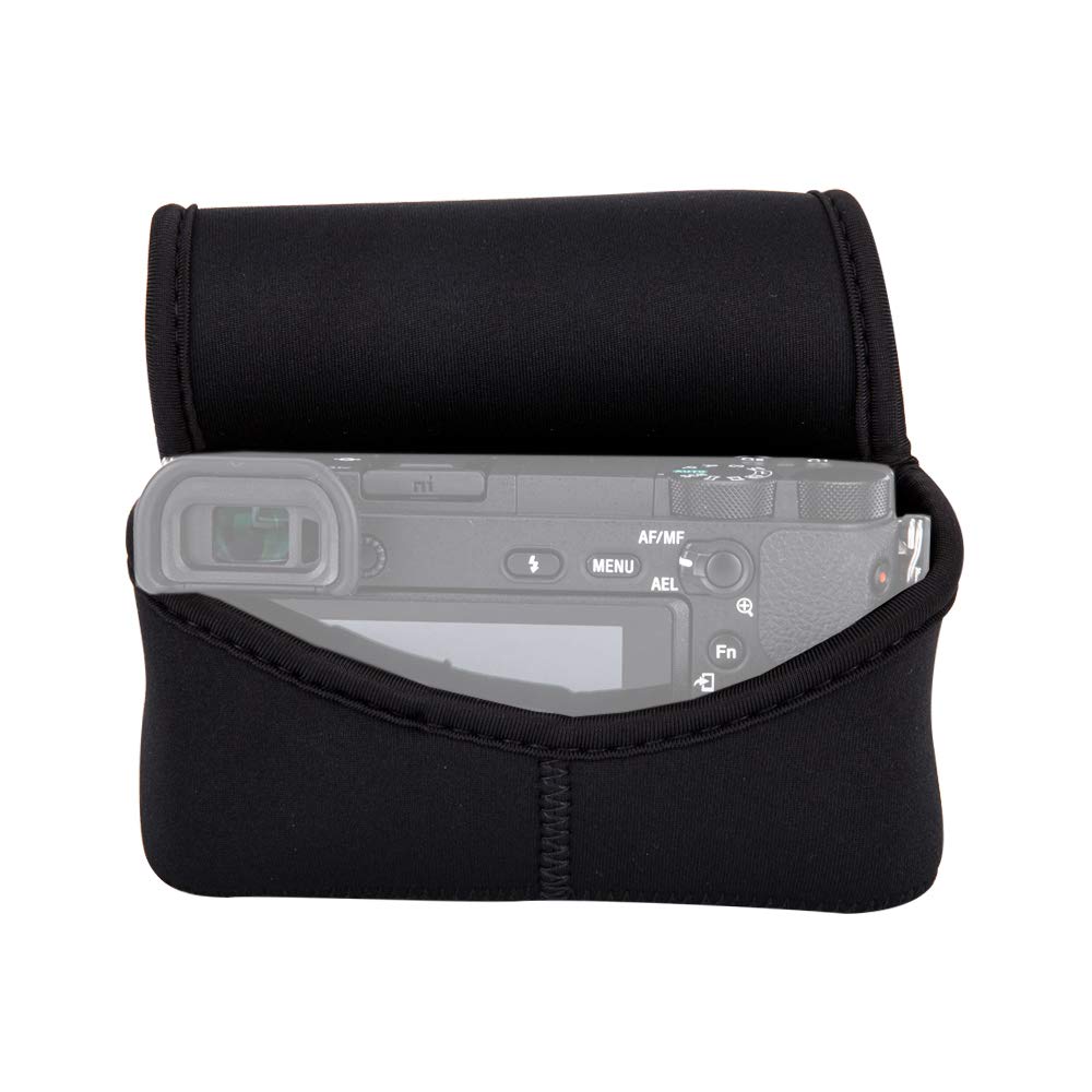 JJC Étui Pour Appareil Photo Compact Sony A6000 A6500 A6300 A5100 NEX-3N NEX -5N Avec Objectif 55-210 Mm Fujifilm X-M1 X-T10 Olympus E-PL7 E-PL5 E-P5 E-PL2 E-P3 E-PL6 E-PL3 Avec Objectif